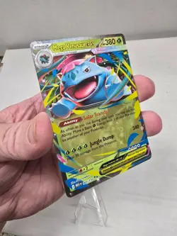 Pokemon Card TCG: Mega Venusaur EX 003/132 Double Rare Mega Evolution NM - Image 2