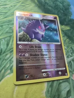 Gengar - DP1: Diamond & Pearl (27/130) Reverse Holo Rare Pokemon Card MP - Image 3