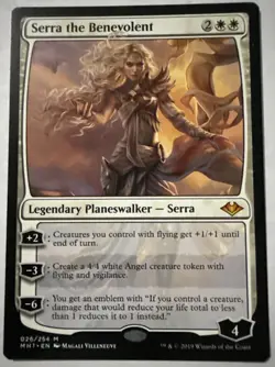 MTG Serra The Benevolent Modern Horizons 026/254 Regular Mythic - Image 1