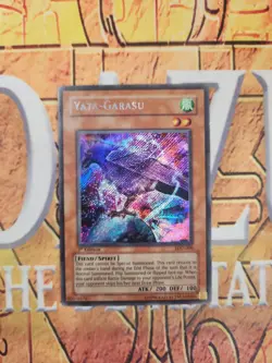 Yata-Garasu Secret Rare LOD-000 Legacy of Darkness 1st Edition MP Yugioh - Image 1