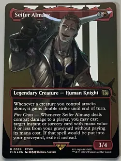 MTG Final Fantasy Seifer Almasy Legendary Creature RARE FOIL #0389 - Image 1
