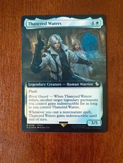 Magic MTG Final Fantasy - Thancred Waters EXTENDED ART FOIL 0139 - Image 1