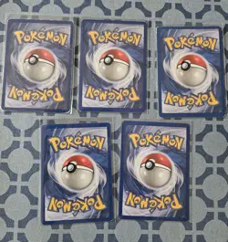 Vintage Pokemon Card Lot -32 Cards -Mixed Base Set/Jungle/Fossil Includes Tin - Image 5