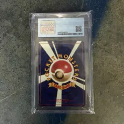 1997 POKEMON TCG DARK DRAGONITE JAPANESE ROCKET GANG HOLO CGC 8.5 NM/MINT - Image 2