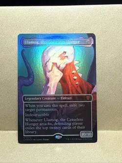 Ulamog, the Ceaseless Hunger (Borderless) Commander Masters Foil - Image 1