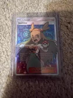 Pokemon TCG Jasmine 177/181 Full Art Rainbow Holo Trainer Supporter NM - Image 1