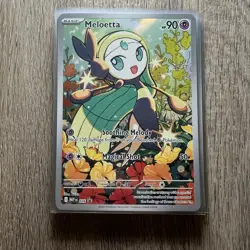 Meloetta MEP 026 - Illustration Rare Black Star Promo - Pokemon TCG - NM - Image 1