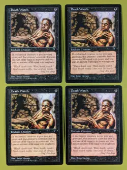 Death Watch x4 Visions 4x Playset Magic the Gathering MTG - Image 1