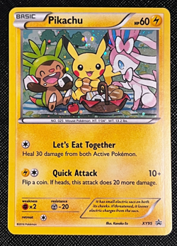 PIKACHU XY95 HOLO PROMO XY PROMO POKEMON - Image 1