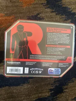 Team Rocket's Mewtwo ex Pokemon TCG Tin - Factory Sealed - Image 2