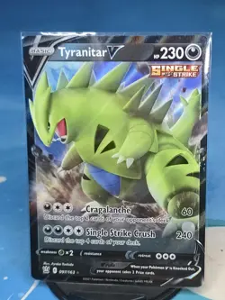 Tyranitar V 97/163 - Battle Styles Full Art - Ultra Rare Holo - Pokemon TCG - Image 1