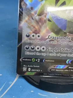 Tyranitar V 97/163 - Battle Styles Full Art - Ultra Rare Holo - Pokemon TCG - Image 4