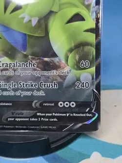 Tyranitar V 97/163 - Battle Styles Full Art - Ultra Rare Holo - Pokemon TCG - Image 5
