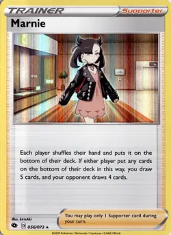 Marnie 56/73 Champion's Path Pokemon Card TCG - Image 1