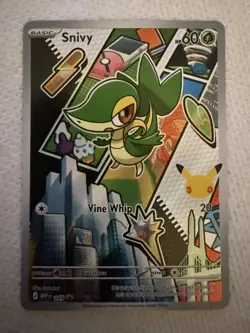 Snivy 049 Promo ME: Mega Evolution Promo Pokemon Holo Near Mint - Image 1
