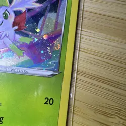 Pokemon TCG SWSH Vivid Voltage Shaymin 015/185 Cosmos Holo Double SWIRL - Image 4