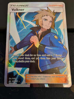 Volkner #156/156 - Holofoil SM - Full Art - Ultra Prism - Pokemon Card - NM - Image 1