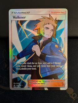 Volkner #156/156 - Holofoil SM - Full Art - Ultra Prism - Pokemon Card - NM - Image 2