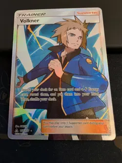 Volkner #156/156 - Holofoil SM - Full Art - Ultra Prism - Pokemon Card - NM - Image 3