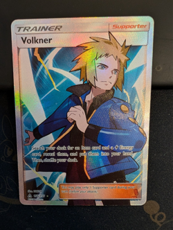 Volkner #156/156 - Holofoil SM - Full Art - Ultra Prism - Pokemon Card - NM - Image 4