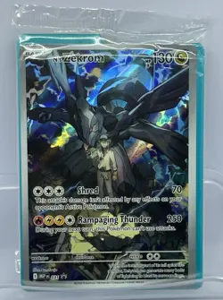 N's Zekrom 031 Holo Promo ME: Mega Evolution Promo Pokemon SEALED - Image 1