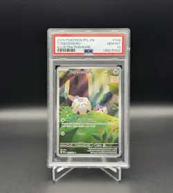 Pokemon Togedemaru 104/094 Me02 Phantasmal Flames Illustration Rare Holo PSA 10 - Image 1