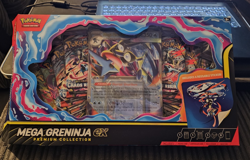 Pokemon TCG | Mega Greninja ex Premium Collection Box | English, OPENED. - Image 1