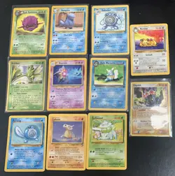 Vintage Pokemon Lot - 11 Cards - Image 1