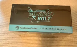 Pokemon Center Black Bolt Elite Trainer Box SEALED PC ETB - Image 3