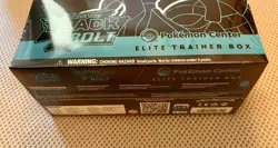 Pokemon Center Black Bolt Elite Trainer Box SEALED PC ETB - Image 4