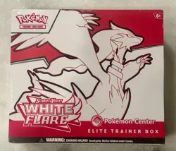 Pokemon White Flare Pokemon Center PC ETB Elite Trainer Box SEALED NEW - Image 1