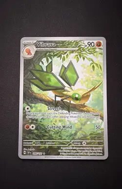 Vibrava 206/191 Sv08: Surging Sparks Full Art Pokemon 2024 - NM - Image 1