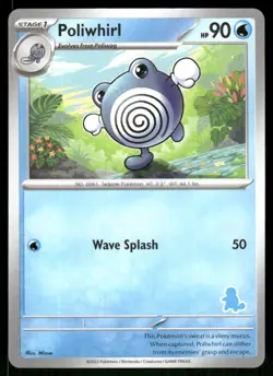 Poliwhirl Unconfirmed My First Battle Pokemon Near Mint - Image 1