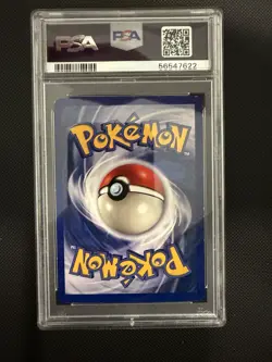 1999 POKEMON FOSSIL #10 LAPRAS-HOLO PSA 7 - Image 2