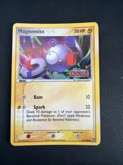 Magnemite 54/108 Reverse Holo Stamp Common Power Keepers Pokemon English LP - Image 1