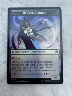 Squirrel/Darkstar Augur Token - 23/11 - Non Foil - BLB - NM - MTG - Image 2