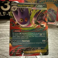Mega Gengar Ex Prize Pack Series 9 Stamped Holo Foil NM - Image 1