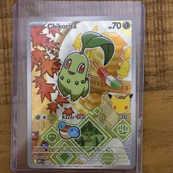 Pokemon First Partners Series 2 Chikorita 046 Promo - Image 1
