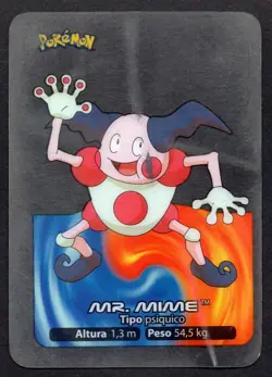 MR. MIME #122 LAMINCARD COLECCION POKEMON LAMINCARDS 2005 EDIBAS (USADA) DANADA - Image 1
