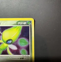 Dark Celebi 2004 Pokemon Hidden Legends 4/101 Reverse Holo Rare MP/LP - Image 2