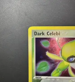 Dark Celebi 2004 Pokemon Hidden Legends 4/101 Reverse Holo Rare MP/LP - Image 3