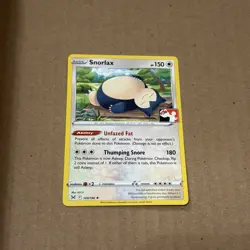 Pokemon TCG - Snorlax 143/196 Play Stamped Prize Pack Series 3 Non Holo - Image 1