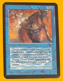 MTG POWER LEAK Alpha (OldManMTG 013-722) - Image 1