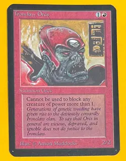 MTG IRONCLAW ORCS Alpha (OldManMTG 013-659) - Image 1