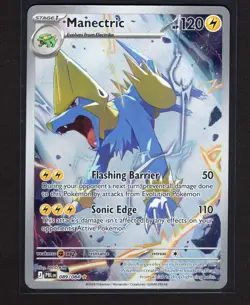 Manectric 089/084 IR - Pokemon TCG: Pitch Black (Freshly Pulled; NM) IN HAND - Image 1