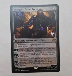 Tezzeret, Cruel Captain Edge Of Eternities Magic The Gathering MTG M/NM Promo - Image 1