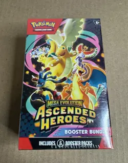 Pokemon TCG Ascended Heroes Booster Bundle (6 packs) - Brand New - SEALED - Image 1
