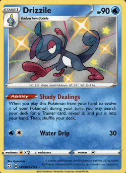 Drizzile SV026/SV122 Shiny Rare Shining Fates Shiny Vault Pokemon Holo Near Mint - Image 1