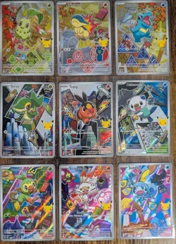 Pokemon First Partner Series 2 Complete Set (9 Cards) All Cards NM Condition! - Image 1