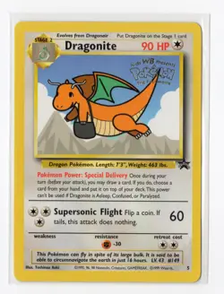 Pokemon Dragonite (Movie Promo) Promo WoTC Promo 05/53 NM WOTC Vintage - Image 1